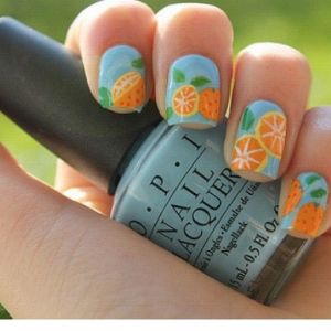 nail art fruits